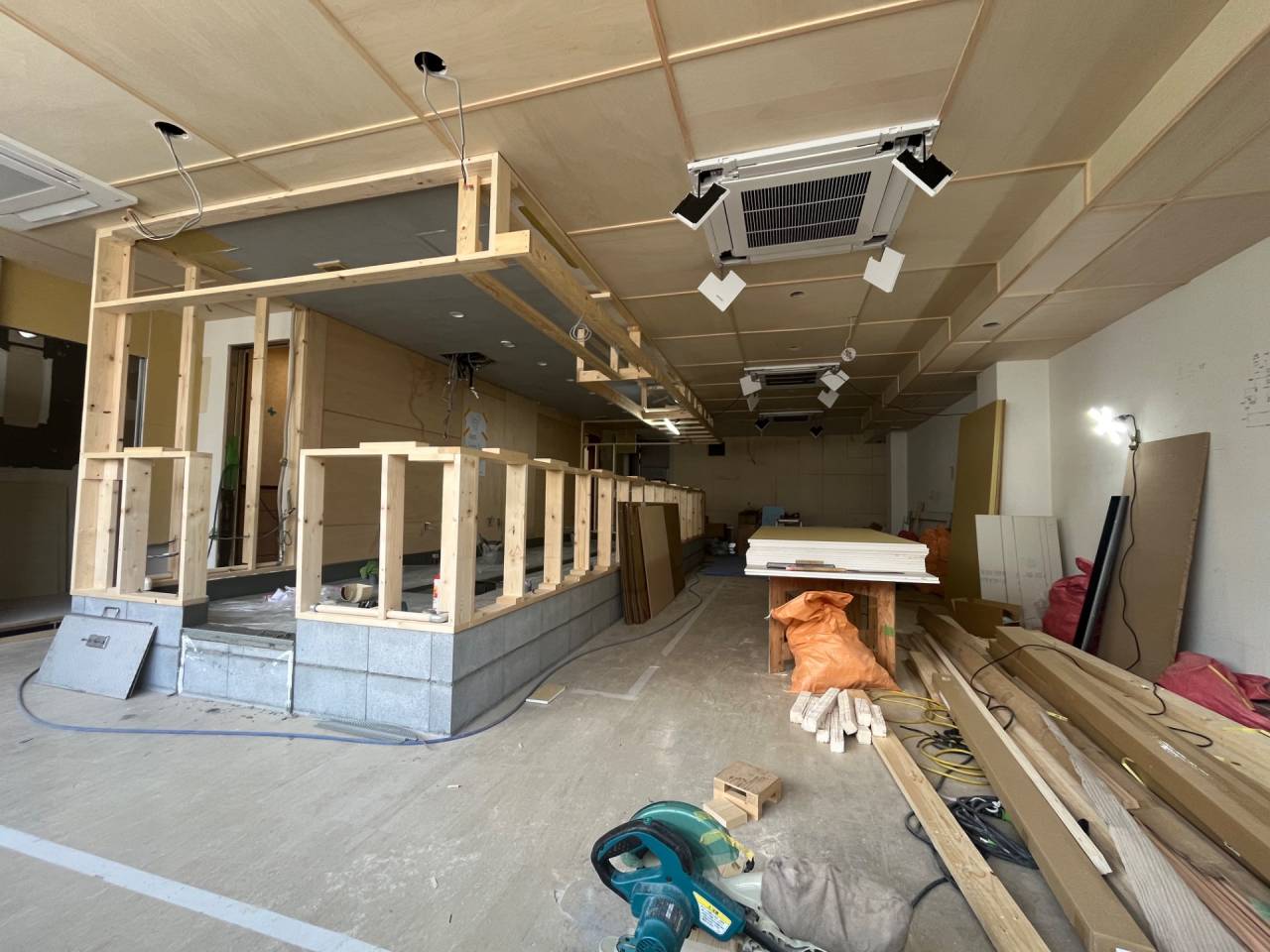 飲食店新装工事